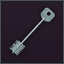 Kiba Arms inner grate door key