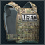 Chaleco balístico HighCom Trooper TFO (MultiCam)