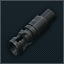 FN P90 5.7x28 flash hider