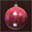 Bola de árbol de Navidad (Roja)
