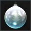 Bola de árbol de Navidad (Plateada)