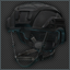 Casco de combate MSA Gallet TC 800 High Cut (Negro)