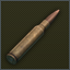 Cartucho de .338 Lapua Magnum - FMJ