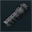 Freno de boca Dead Air Keymount de 7,62x51 mm para AR-10
