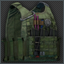 Chaleco portaplacas WARTECH TV-115 (Verde Oliva)