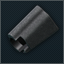 Guardamano de polímero para VSS/VAL (Negro)