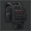 Chaleco portaplacas Stich Profi Plate Carrier V2 (Negro)