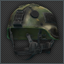 Casco HighCom Striker ULACH IIIA (Rayas Verdes)