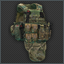 Chaleco portaplacas FORT Gladiator-S (Ligero, MultiCam)